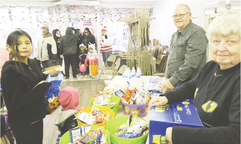 Optimists Serve Halloween Meal