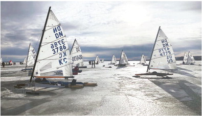Ice Yacht Race Concludes At Fort Peck Ice Yacht Race Concludes At Fort Peck