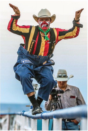 Rodeo Clown Rhoads To Fill In For Halstead Rodeo Clown Rhoads To Fill In For Halstead