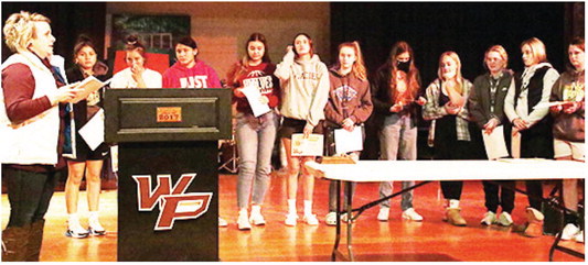 Wolf Point School Honors Fall Sports Athletes