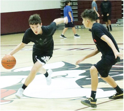 Wolves Start Practice For Boys’ Basketball Season
