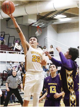 Poplar Boys Drop Shoot-out  Against Hays-Lodgepole Squad