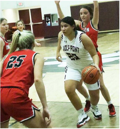 Lady Wolves Fall Short Against Glendive