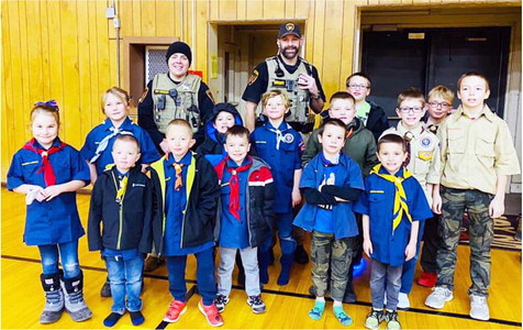 Sheriff’s Deputies Teach Cub Scouts About Fighting Crime