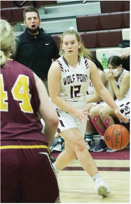 Wolf Point Sweeps Home Contests Against Baker