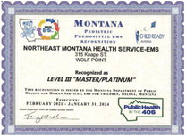 Northeast Montana Health  Services Receives Award