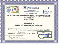 Northeast Montana Health Services Receives Award Northeast Montana Health Services Receives Award
