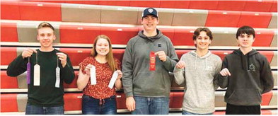 Bainville Students Place At Academic Olympics