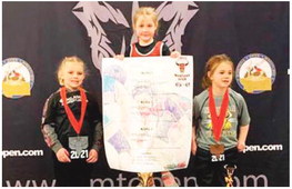 Two Wolf Point Wrestlers Win  Championships At Montana Open