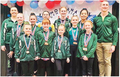 Area Gymnasts Place During State Competition
