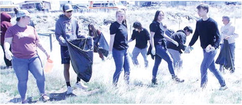 Students Help Sweep Wolf Point Clean Students Help Sweep Wolf Point Clean