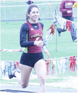 Poplar Places At Divisional Track Meet