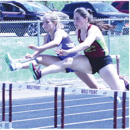 Indians Score At District 2B Track Meet