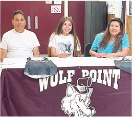 Jewel Olson 
	Wolf Point High ….