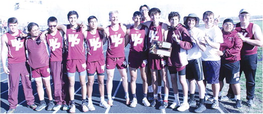 Wolves Win District 2B Track Championship