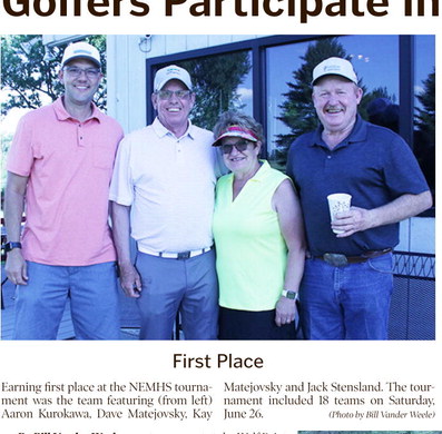 Golfers Participate In NEMHS Tournament