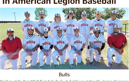 Bulls Look To Contend In American Legion Baseball