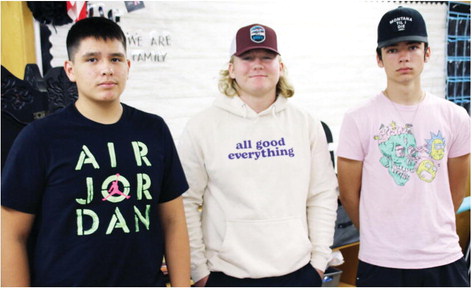 JMG Students Present Scholarship Funds