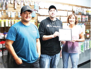 The Tavern Receives  First Dollar From Chamber