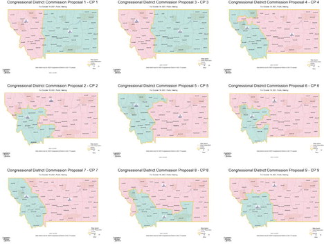 State Commission Considers Map  Proposals For New House Seat