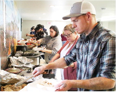 Turcotte Family Holds  Dinner In Honor Of Son