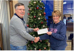 Women’s Club Gets Donation