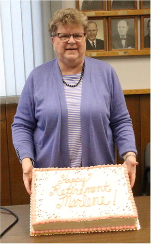 Retirement Party Held  For Longtime City Clerk