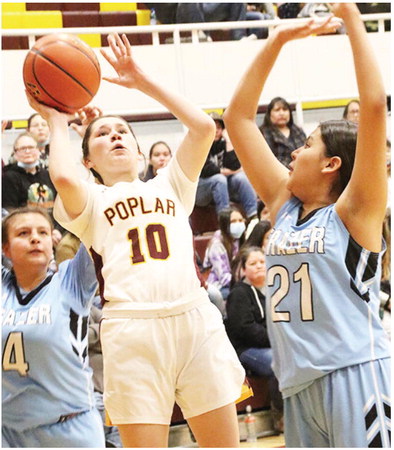 Poplar Girls Defeat Frazer, 87-25