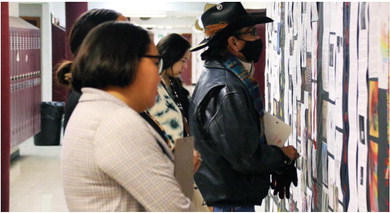 Wall Of Storytelling Judged At WPHS