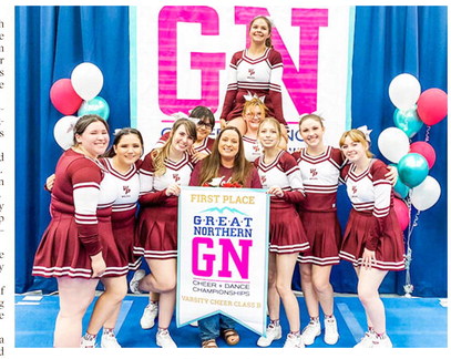 Wolf Point Cheerleaders Win Title At Competition