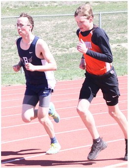 Bulldogs Score During  District 2C Track Meet