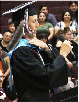 Wolf Point High School Holds Graduation Ceremony