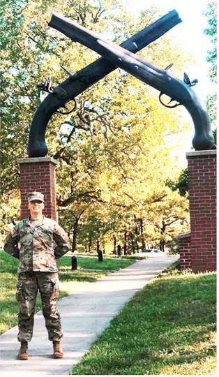 Larsen Says National Guard Experience Benefits Her Life