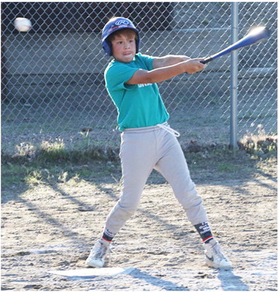 Wolf Point, Poplar Play in 9-10 Age Baseball
