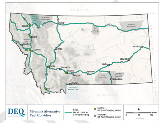 DEQ Seeks Comment On Electric Vehicle Charging Station Plan