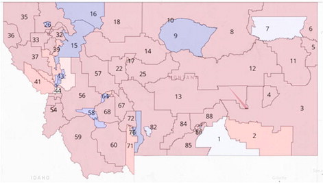 Legislative District Map  Proposals Ignite Debates