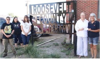 Elks Donate To County Library Elks Donate To County Library