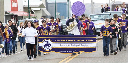 Culbertson Celebrates Homecoming With Parade