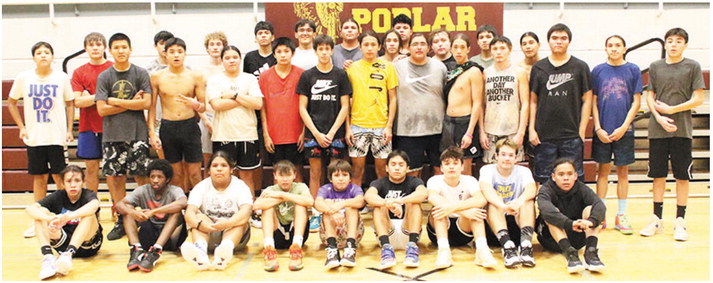Poplar’s Boys Shoot To Contend This Basketball Season Poplar’s Boys Shoot To Contend This Basketball Season