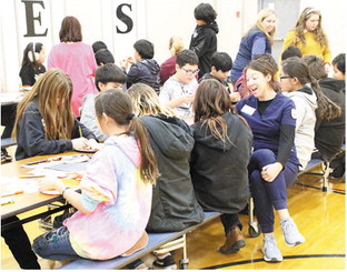 Nursing Students Help With Learning During Visit