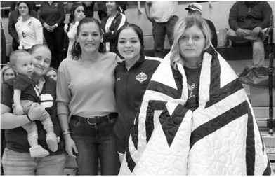 Star Quilt Ceremony Takes Place During District Tournament