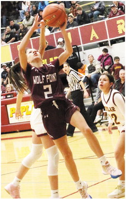 Poplar Girls Nip Wolf Point, 58-56,