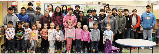 JMG Students Build Relationships With Younger Students