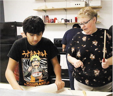 Students Learn Lessons For Cooking Lefse
