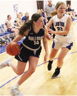 Bainville Girls Win Game In Lustre