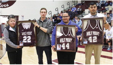 Ceremony Remember Three Former Wolves Ceremony Remember Three Former Wolves