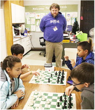 Chess Gains In Popularity At Local School