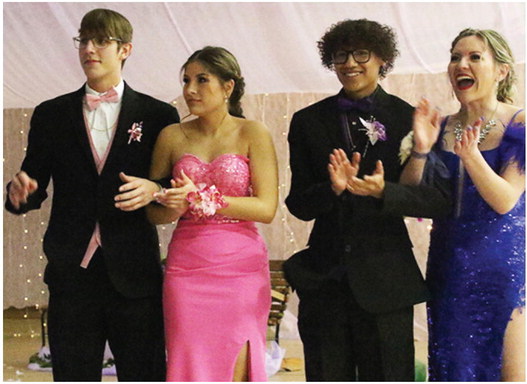Wolf Point Celebrates Paradise In Purple Prom