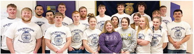 Culbertson FFA Ready For Competition Culbertson FFA Ready For Competition