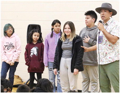 Nicholson Provides Positive Message At Schools Nicholson Provides Positive Message At Schools